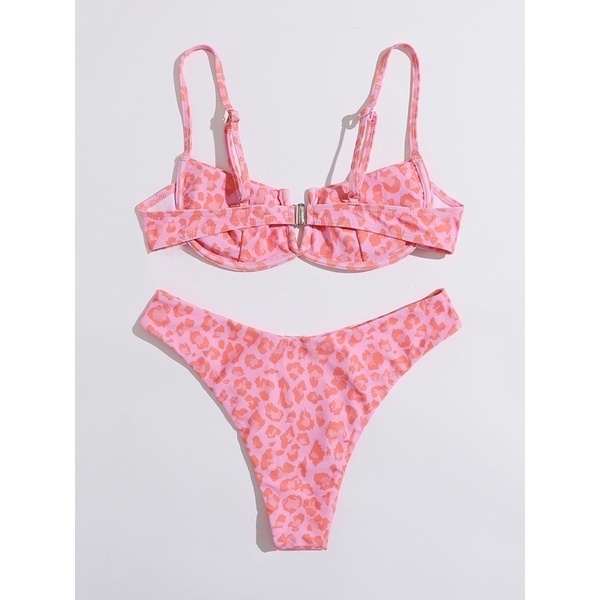 Bikini 2 Mảnh Hoạ Tiết Nhí Có Gọng