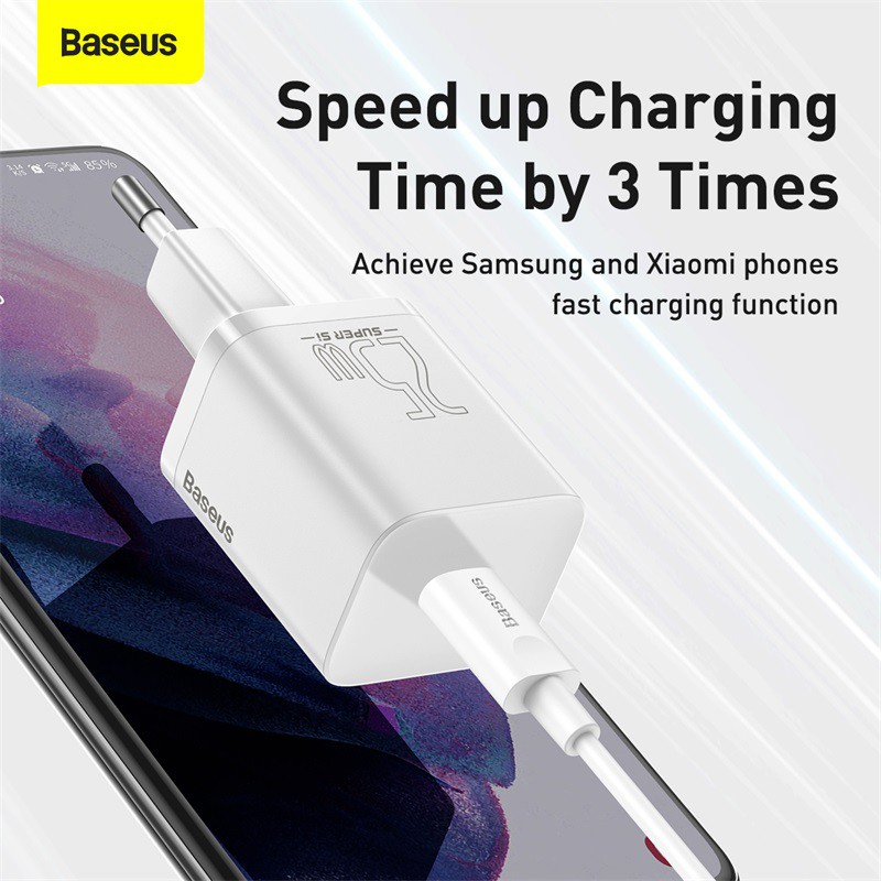 Củ Sạc Baseus Mini Usb C 25W Sạc Nhanh Super Si -- hshop365