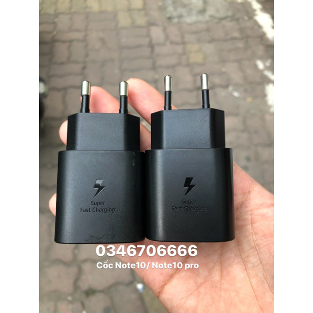 Cốc Sạc 25W Zin Samsung Note 10/ Note10 Pro ♥️