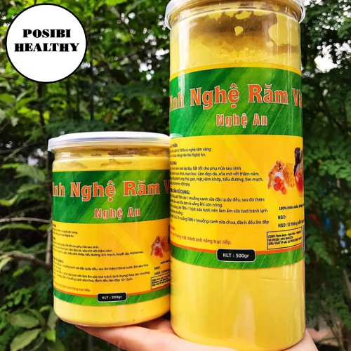 ???? tinh bột nghệ răm vàng ngừa mụn đẹp da 500g