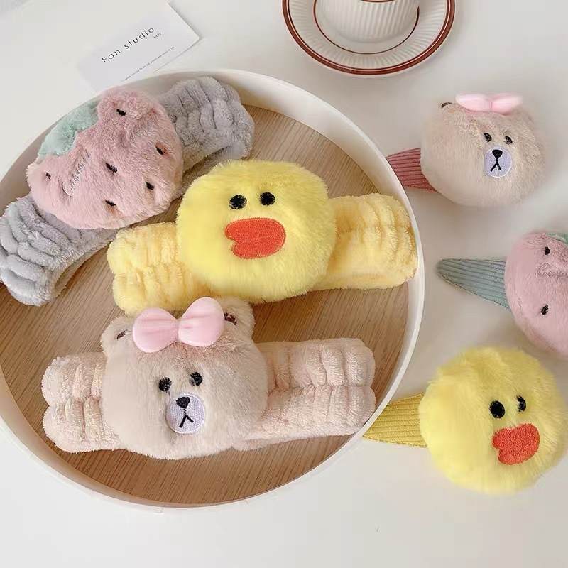 1 Băng Đô Cài Tóc Hoạt Hình Dễ Thương Cho Nữ