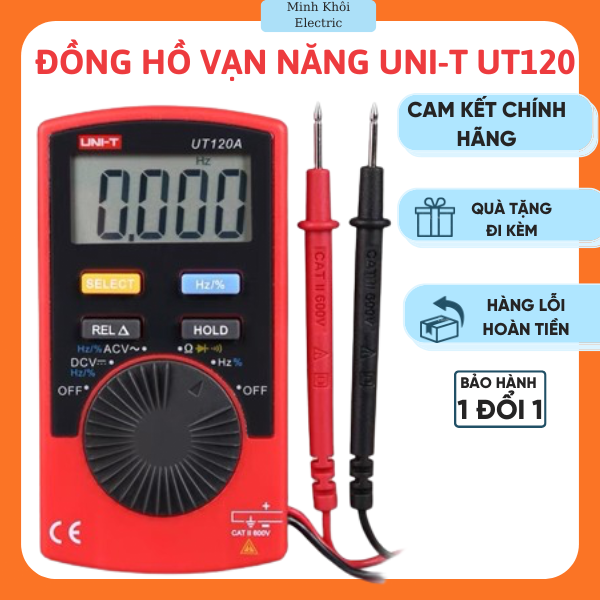 Đồng hồ vạn năng Uni-T UT120,đồng hồ đo điện,đồng hồ điện tử,máy đo vạn năng,đồng hồ đo vạn năng điện tử,đồng hồ đa năng