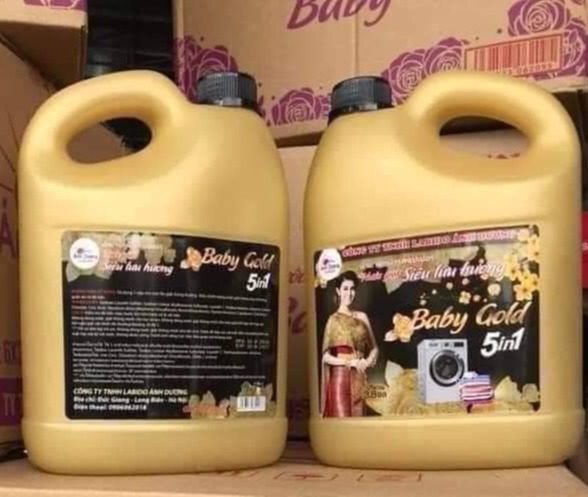 COMBO 2 CAN NƯỚC GIẶT COMFO BABY GOLD ( 1 CAN 3 LIT 6)