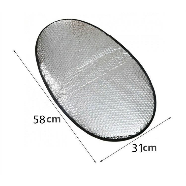 Combo 2 Miếng che yên xe máy chống nắng 2 mặt phản quang