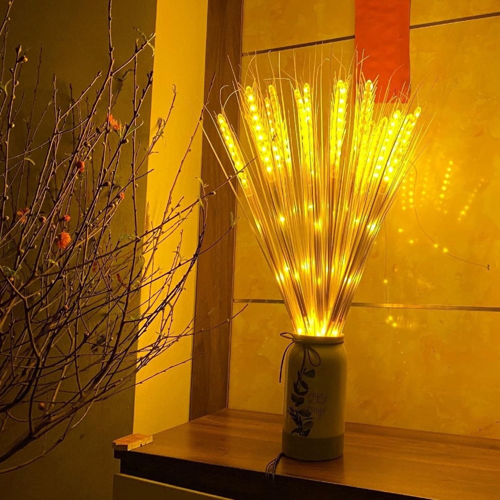 Đèn led bông lúa 15 bông - bó 15 bông đèn led thờ bông lúa
