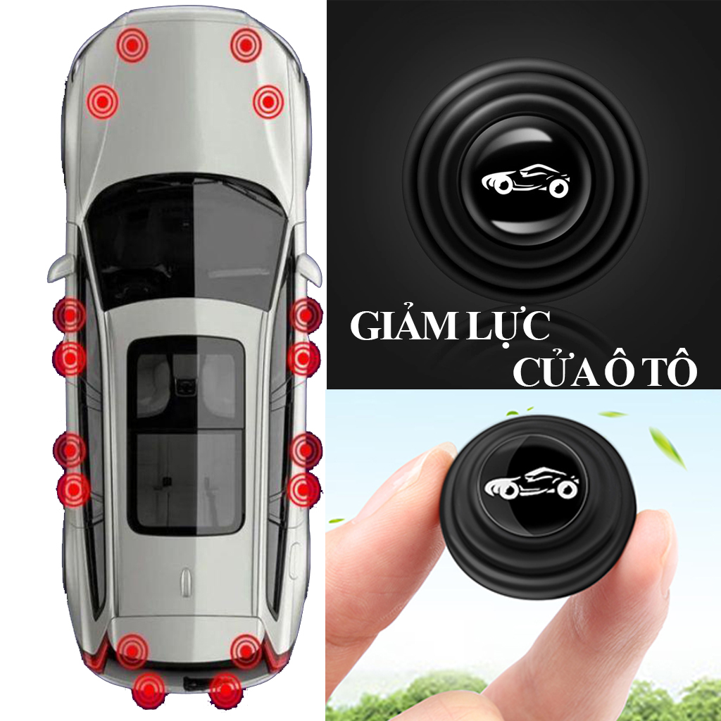 Combo 20 button damper door cars help soundproof decrease the closure and protect cars, cushion rubber knob damping, đệm knob rubber damper anti-shock when closed car Toyota, Hyundai, vinfast, Ford, mazda, Honda, Kia, Chevrolet