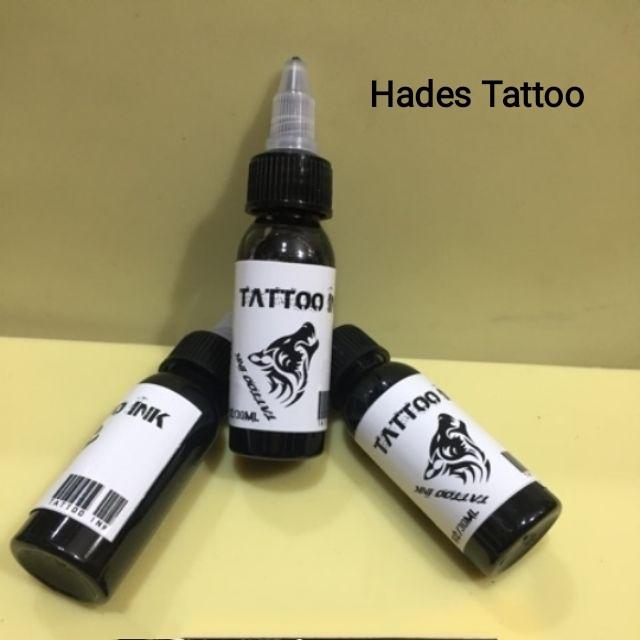 Mực tập xăm Black Tattoo Ink 30ml