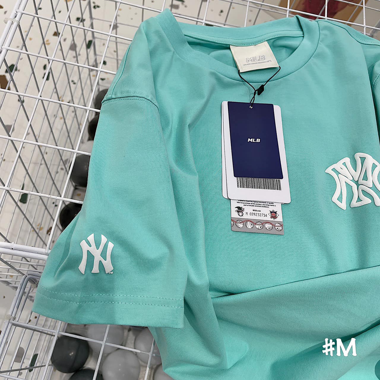 [HCM][MLB] Áo thun cổ tròn ngắn tay LIKE M.L.B N-Y