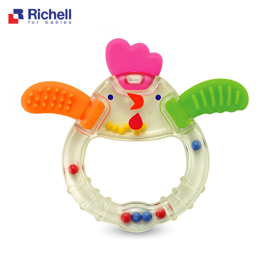 Xúc xắc gặm nướu gà con Richell