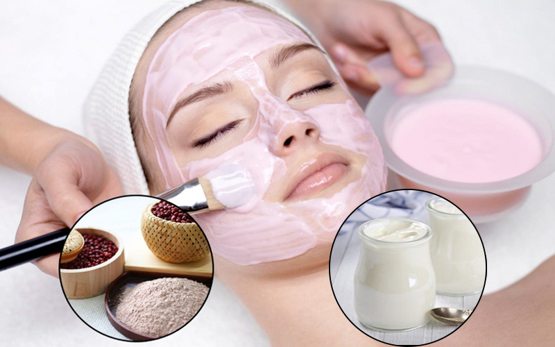 Bột đậu đỏ đắp mặt nguyên chất gói 500g