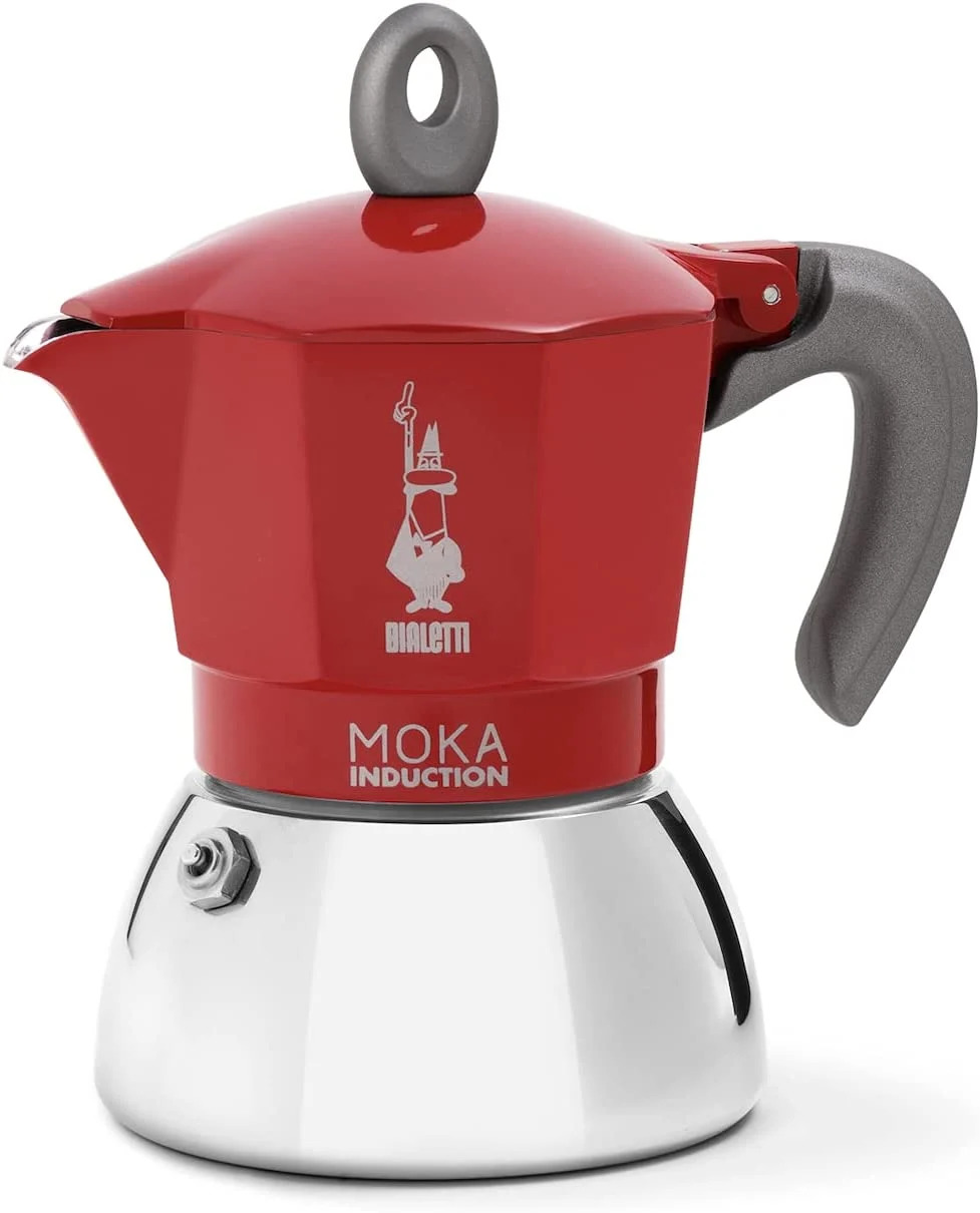 Ấm pha cà phê bialetti moka express 4 - 6 cups nội địa đức bình pha cafe bialetti dùng được mọi loại bếp germanysnt