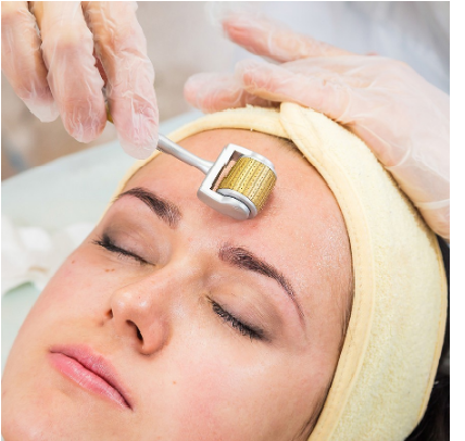 Tự lăn kim ở nhà, tự lăn kim ở nhà - Cây lăn kim chăm sóc da mặt cao cấp - Hỗ trợ điều trị Sẹo Rỗ, Thâm Nám, Trị Mụn TTZG