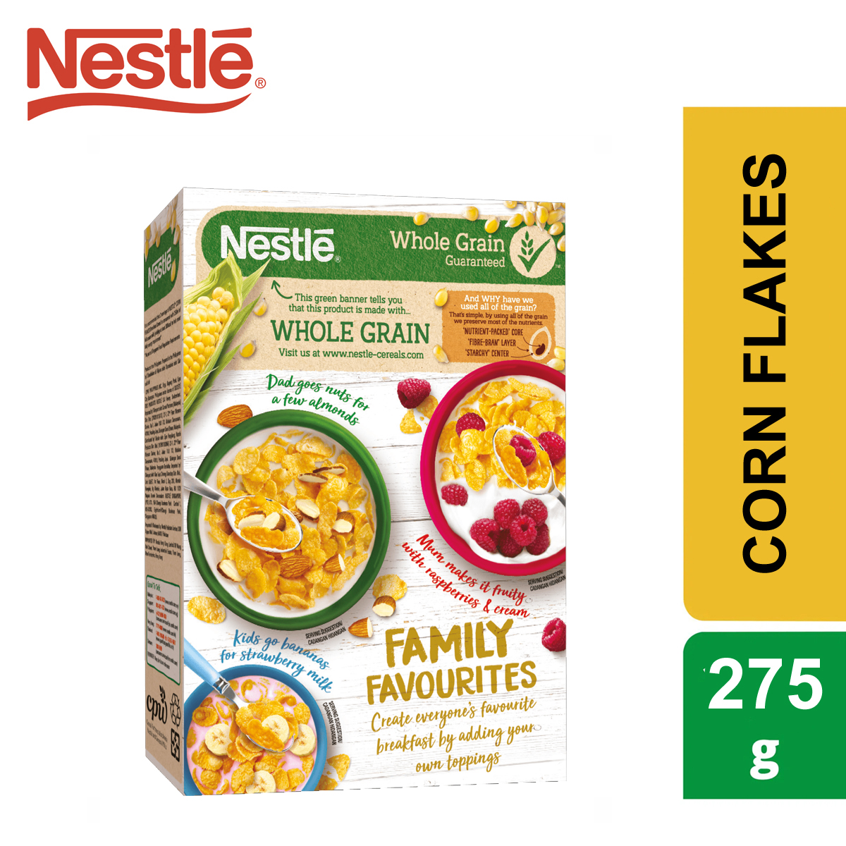 BÁNH ĂN SÁNG CORN FLAKES NESTLE 275 GRAM