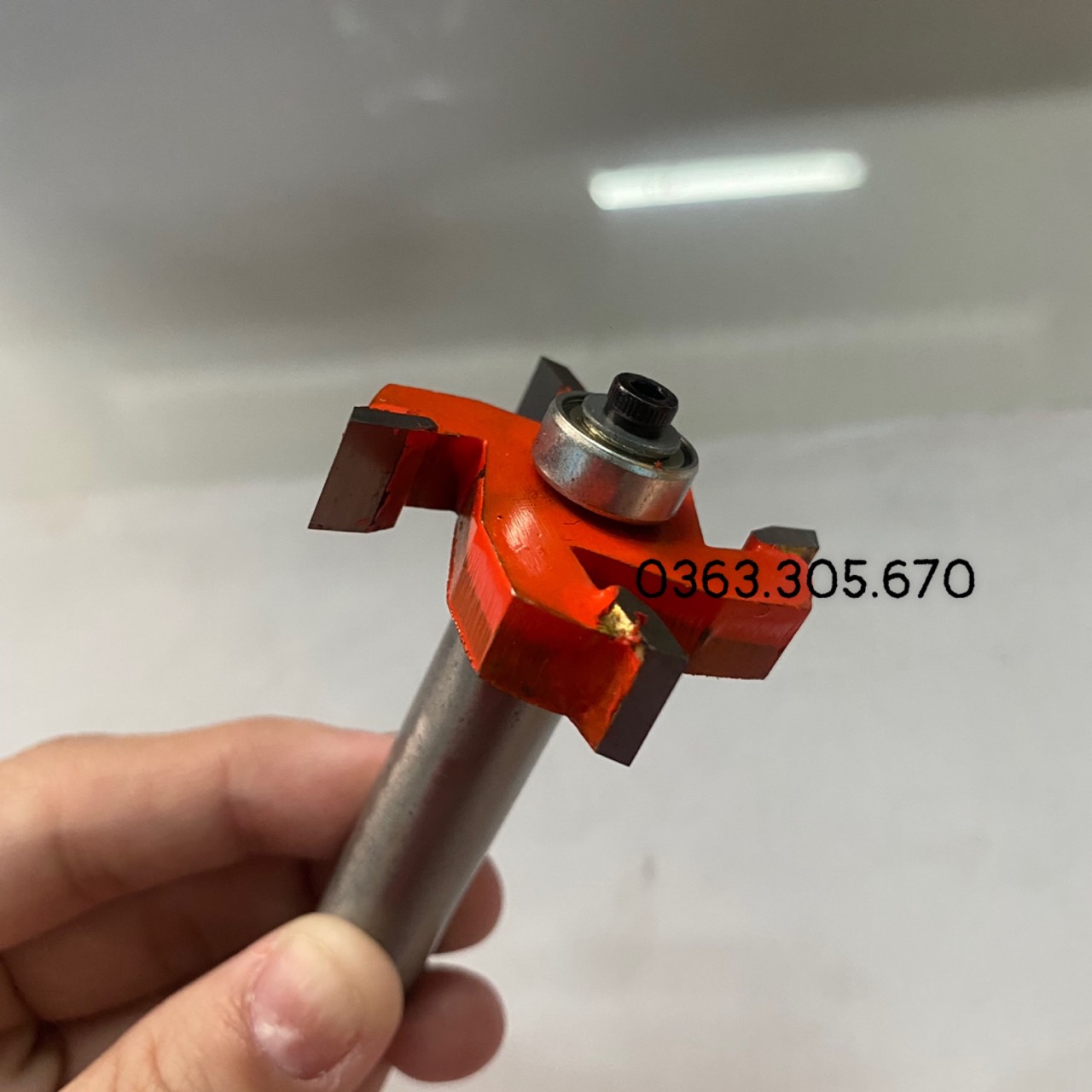 Mũi Phay Cuốc , Móc Rãnh 4 cánh 10mm Sâu 20mm