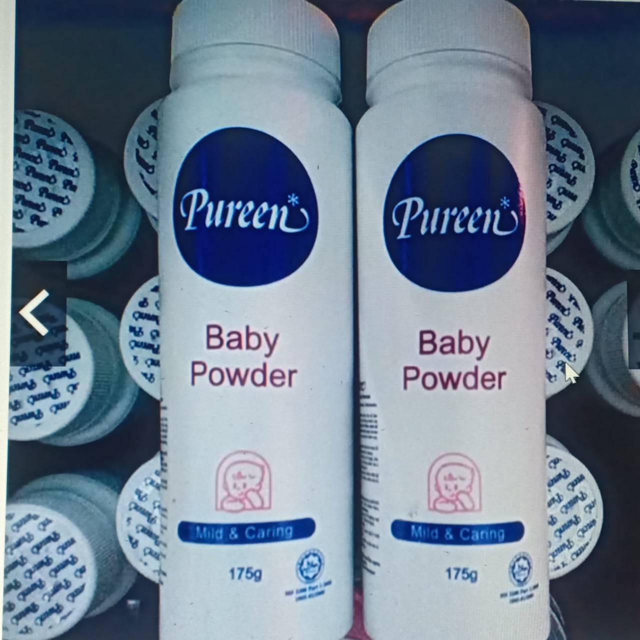 Phấn thơm dịu nhẹ Pureen  175g