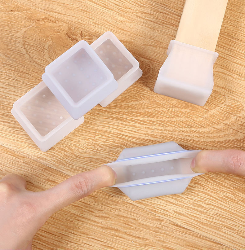 COMBO 10 Miếng Bọc Chân Bàn Chân Ghế An Toàn (loại vuông)