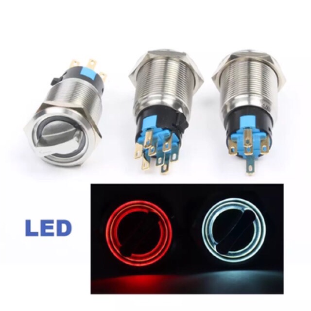Công tắc led núm Xoay 19 MM