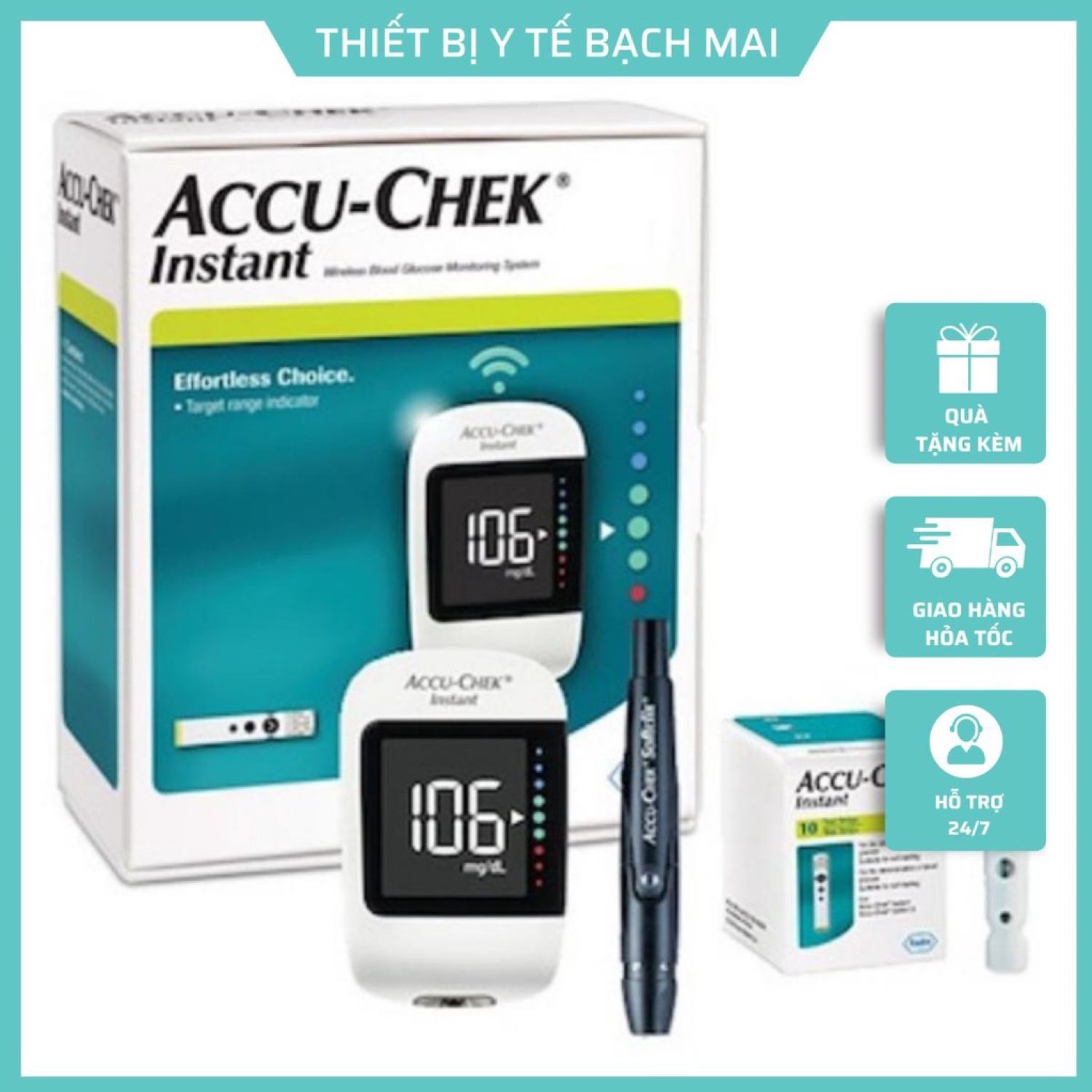 Máy đo đường huyết ACCU-CHECK INSTANT