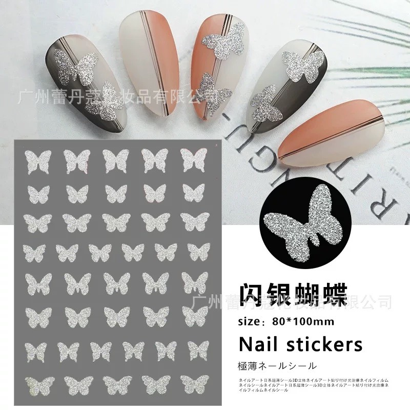 Sticker Flash trang trí móng tay
