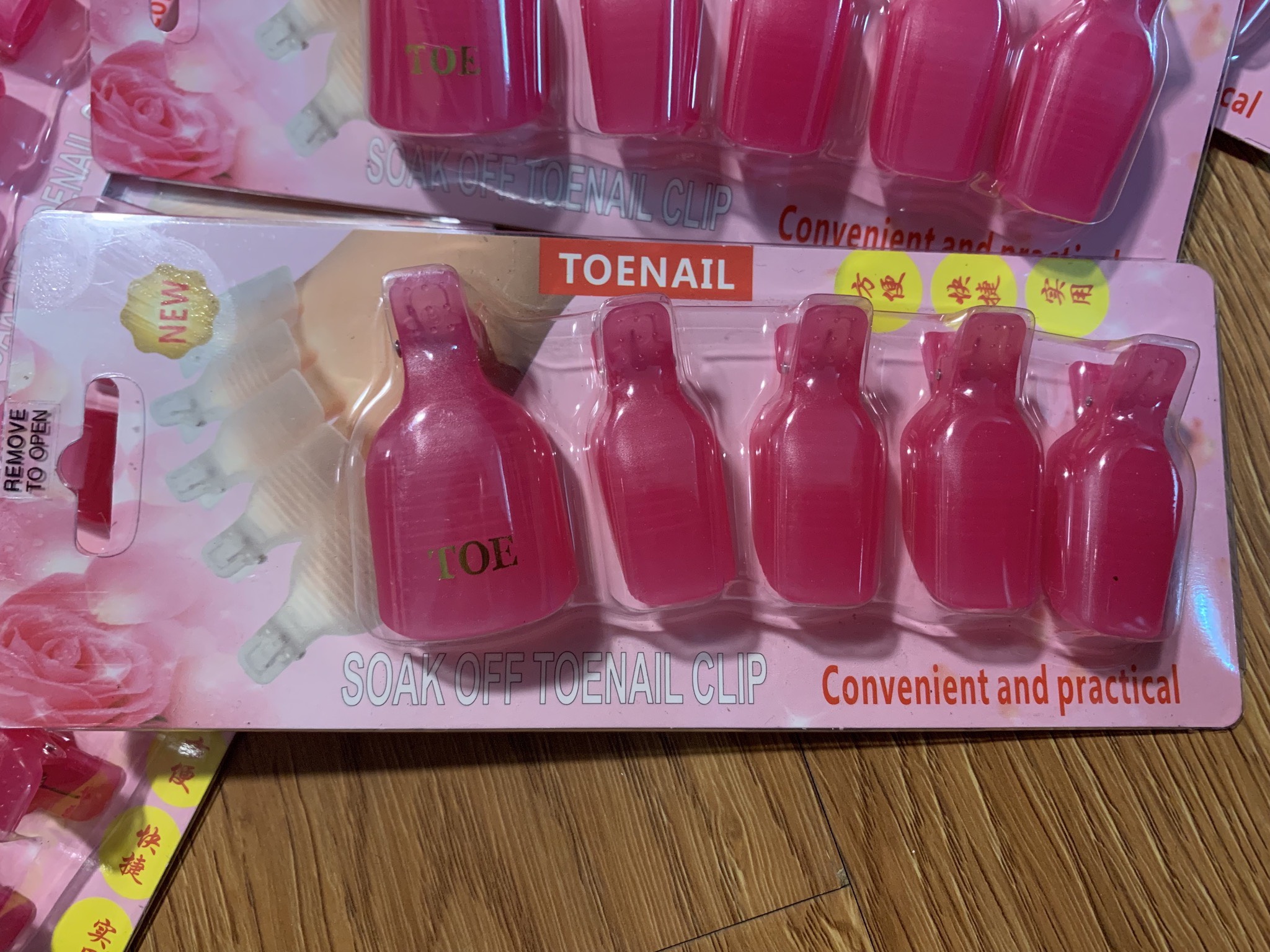 Kẹp Ủ Tháo Gel Chân Vỉ 5 Cái