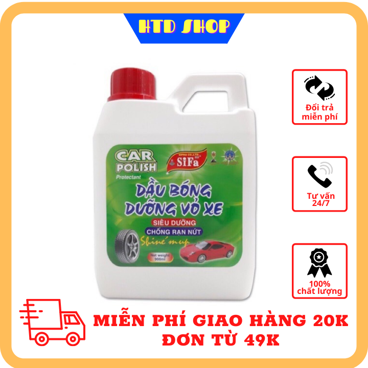 [HIỆU QUẢ 100%] Dầu dưỡng bóng vỏ xe Sifa siêu đặc - dầu dưỡng