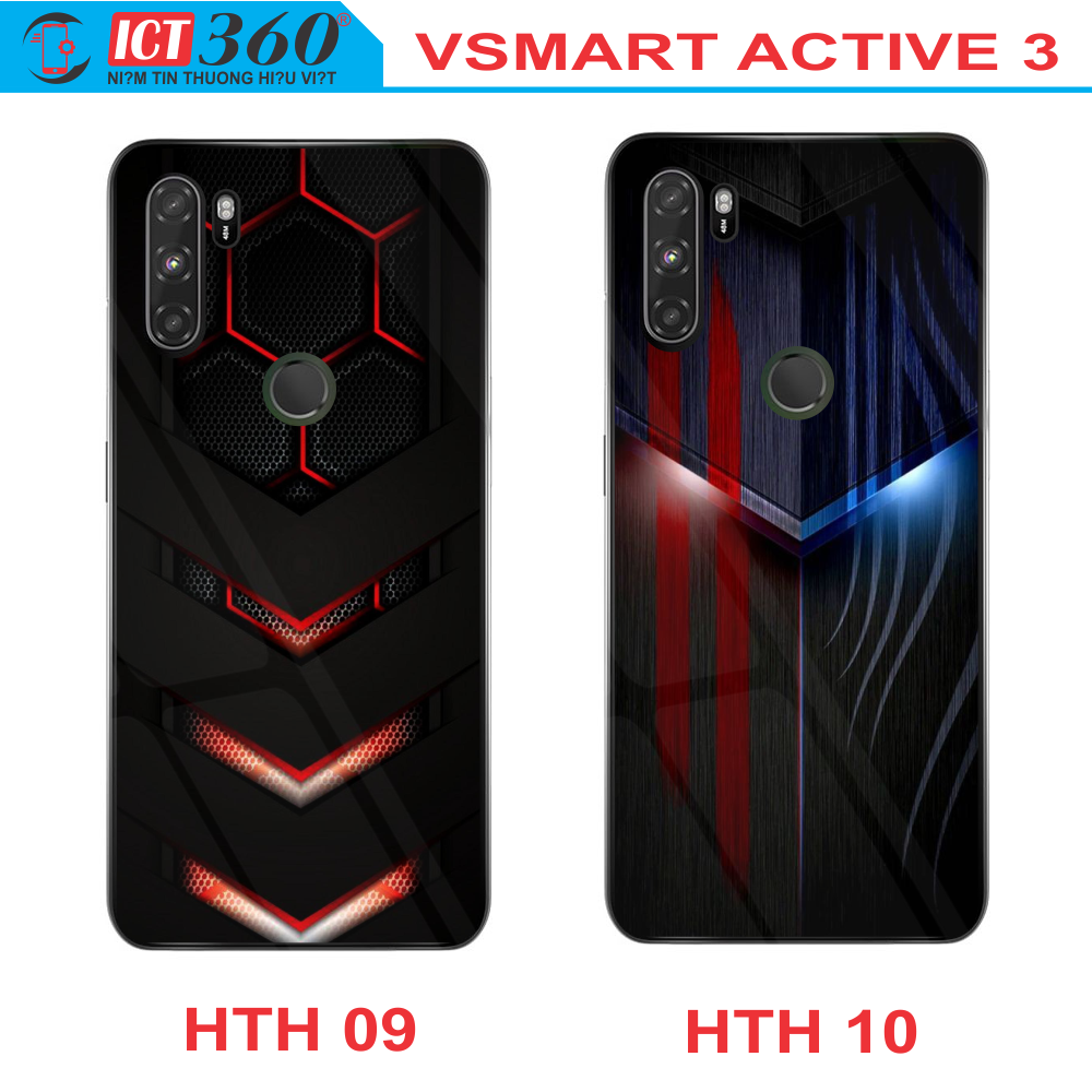Ốp Lưng Kính VSMART ACTIVE 3 - in Theo Yêu Cầu ( Nhiều Hình)