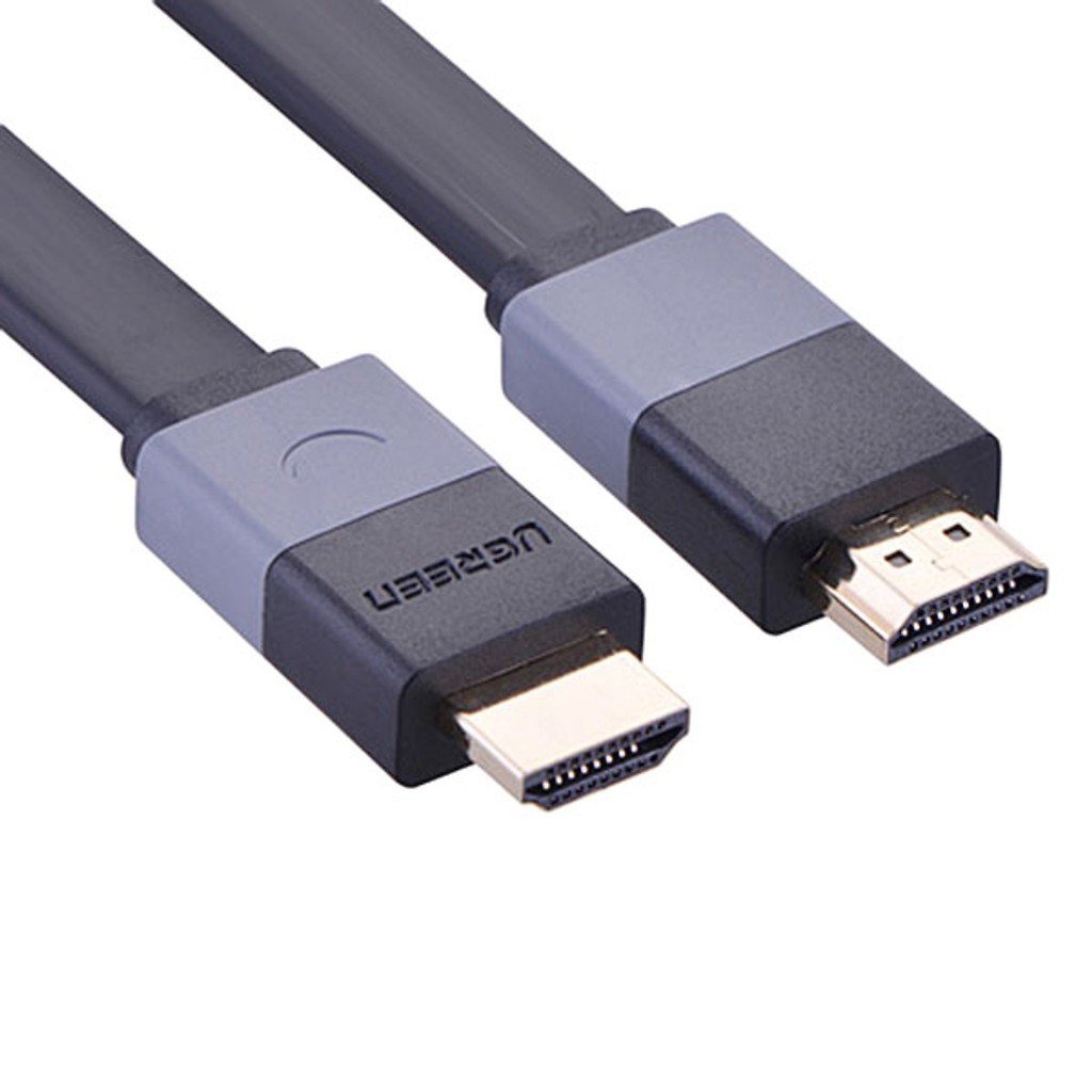 Cáp Hdmi 1.4 Ugreen 30108 1M (Dẹp) - Hàng  Bảo Hành 18 Tháng.