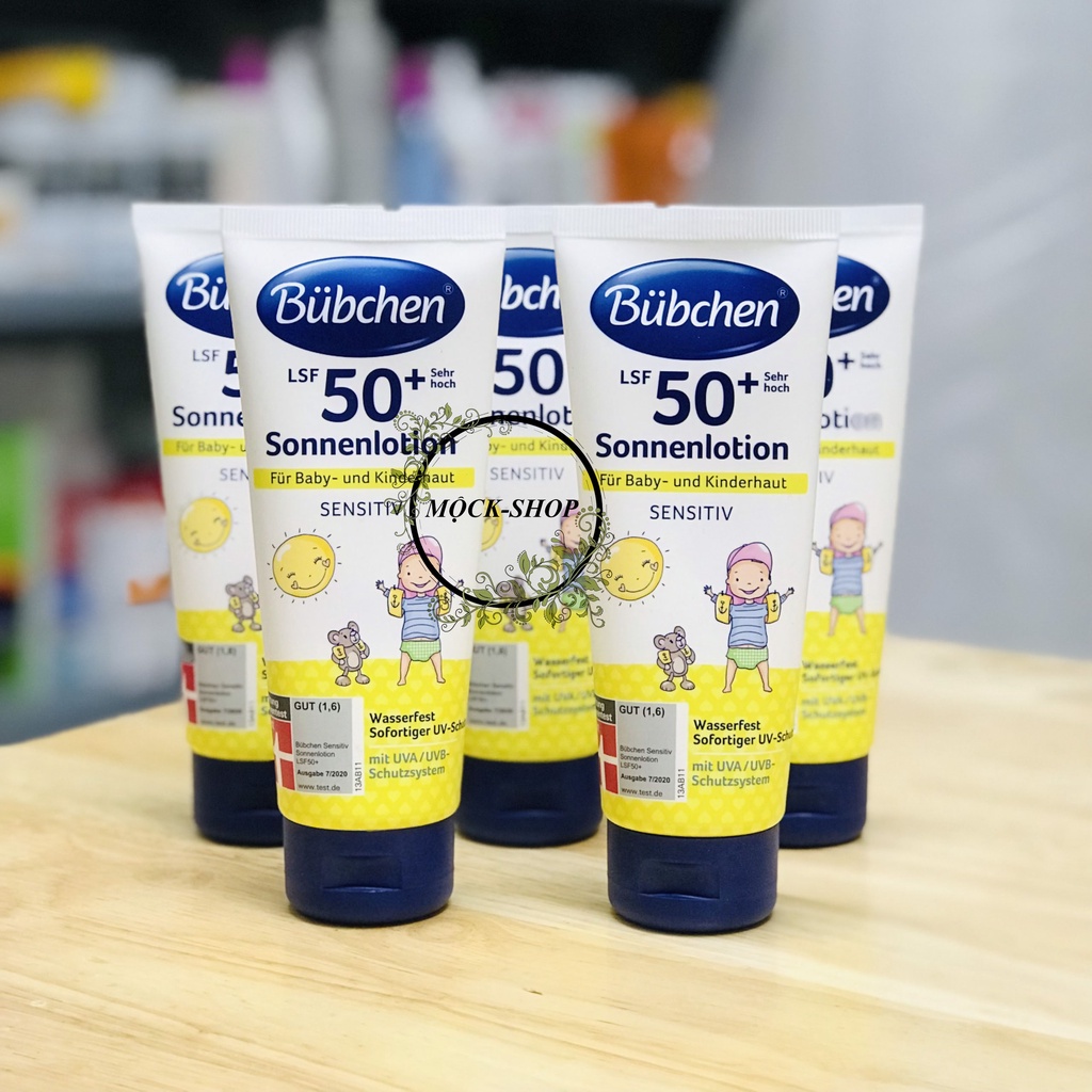 Kem chống nắng dưỡng da cho bé Bubchen Sonnenlotion 100ml