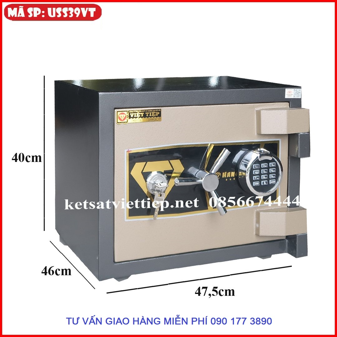 [ SỈ LẺ ] Két sắt siêu cường Việt Tiệp USS39VT (khóa vân tay Hàn Quốc)