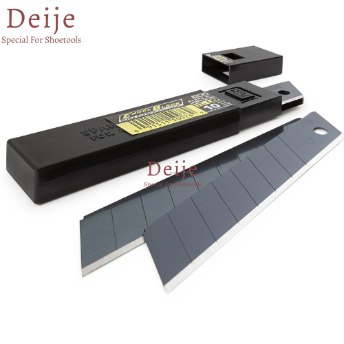 Lưỡi dao OLFA LBB-10 Nhật Bản (hộp 10 lưỡi dao đen 18mm)