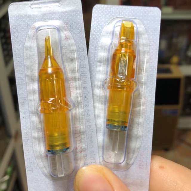 10 Kim xăm máy pen màu vàng bán lẻ các size