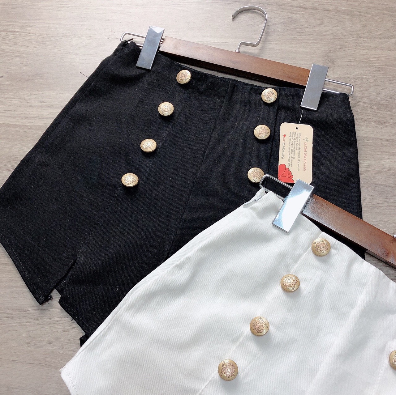 quần short kaki 2 hàng nút 2 bên cool