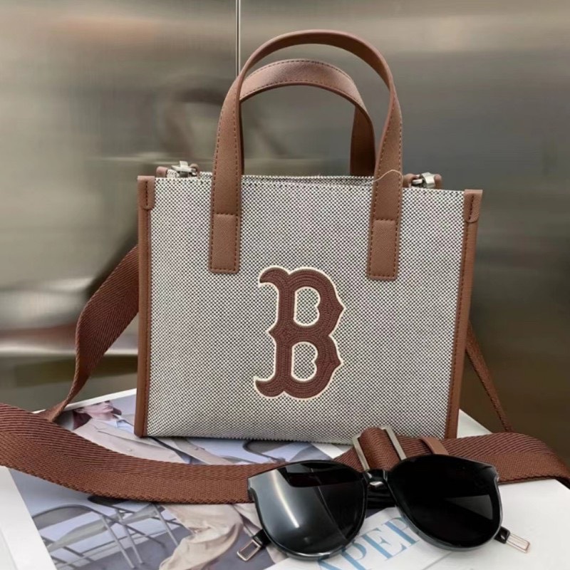 (Chuẩn Hãng) Túi xách đeo chéo MLB TOTE BUCKET Canvas cao cấp