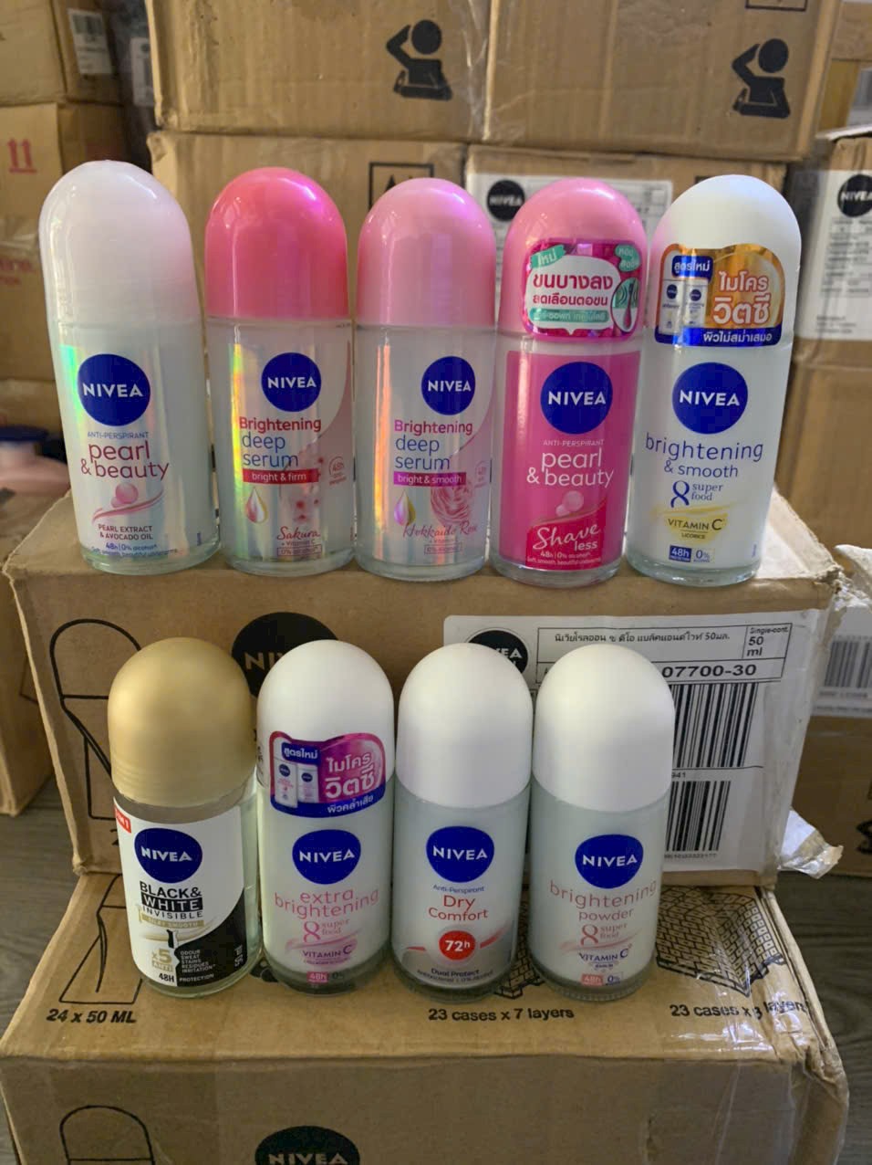 COMBO 2 CHAI LĂN KHỬ MÙI NIVEA DÀNH CHO NỮ 50ML