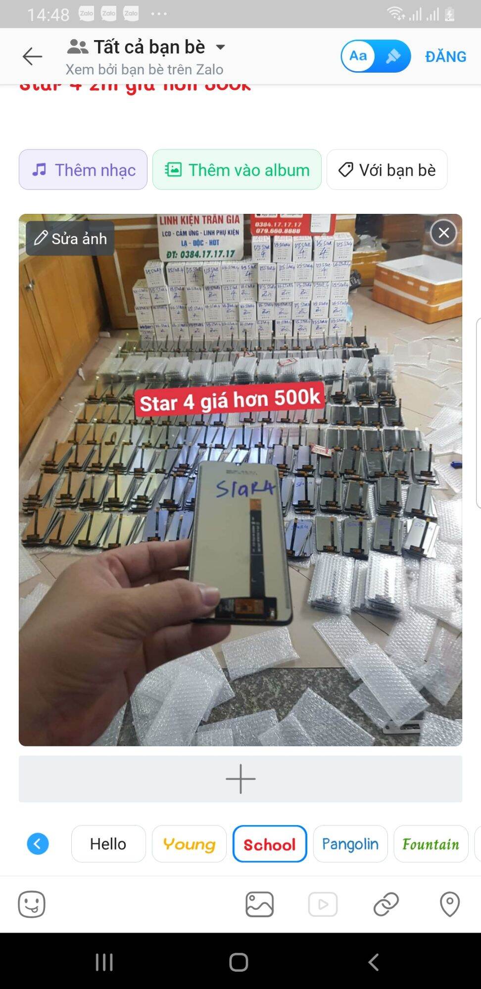 Màn vsmart star 4/v340a
