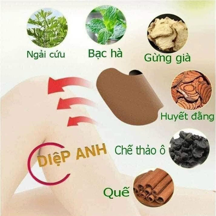 Miếng Dán Ngải Cứu Thần Thánh SD1113