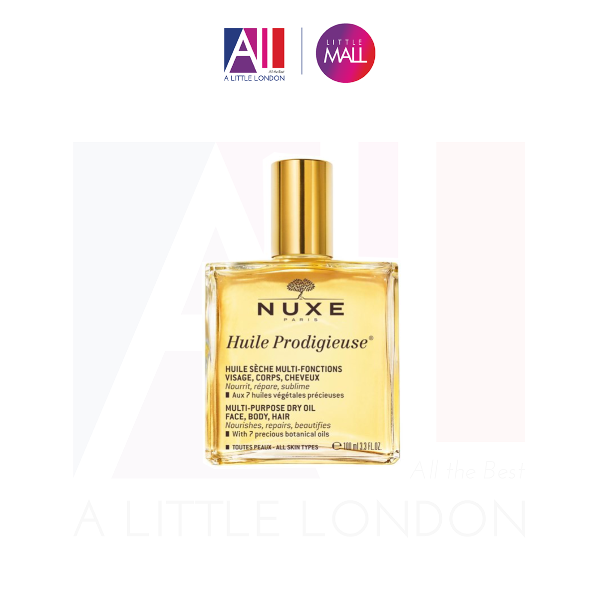 Dưỡng da dưỡng tóc Nuxe Huile Prodigieuse (Bill Anh)