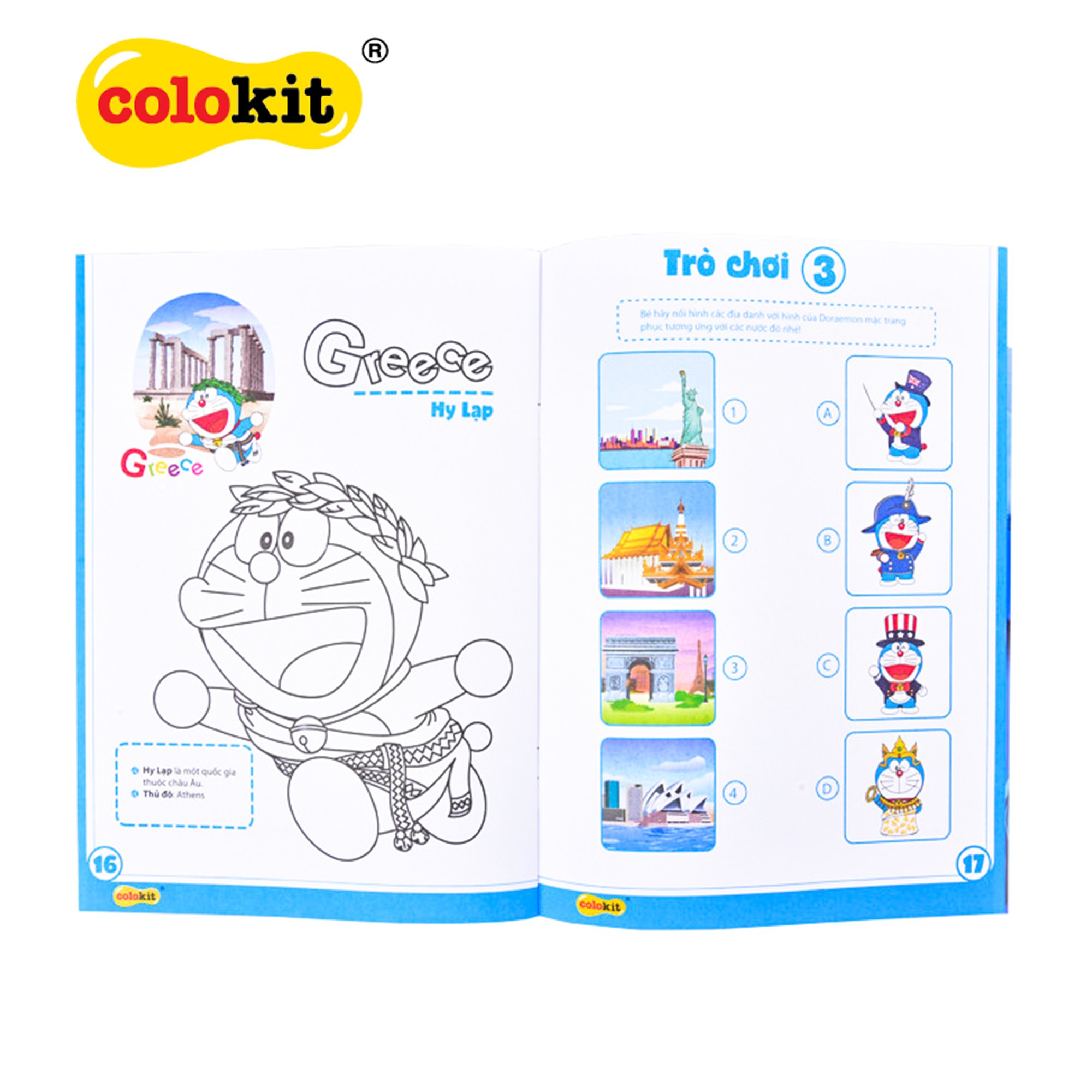 Tập tô màu Colokit CB-C019/DO