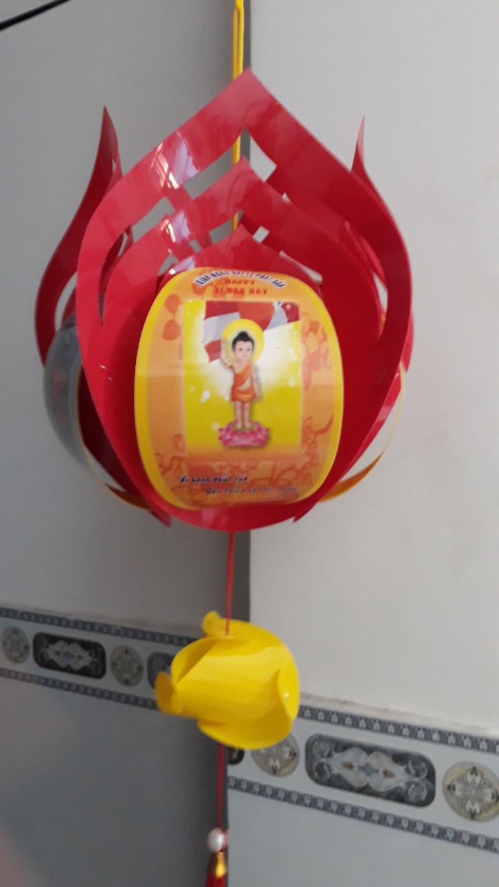 Đèn sen Phật đản ( size Nhỏ)