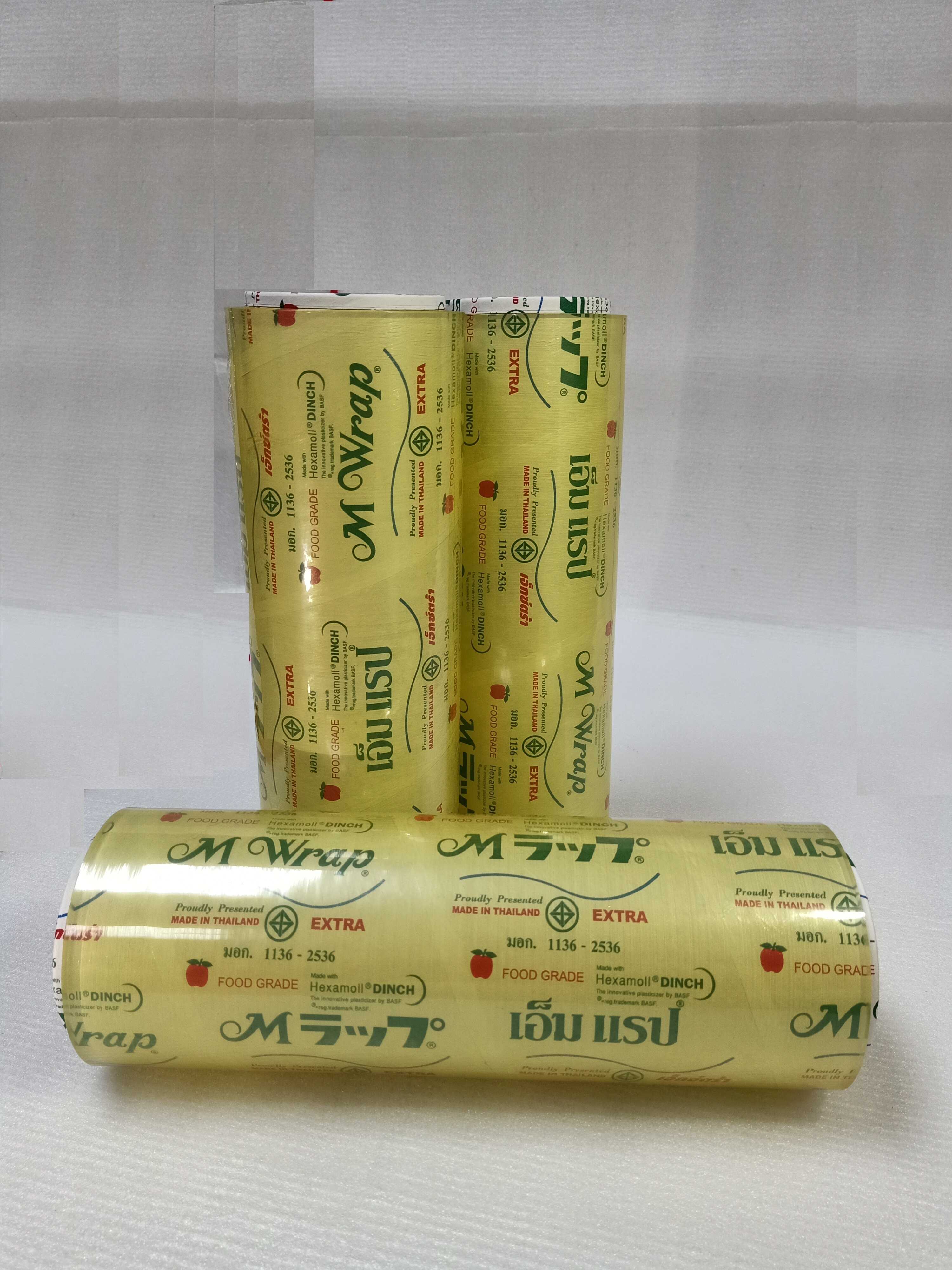 Màng bọc thực phẩm PVC M Wrap - Cuộn lớn (35cm x 600m)