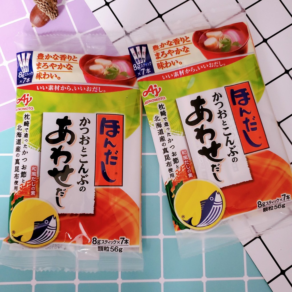 Hạt nêm cá ngừ và rong biển Ajinomoto 56g