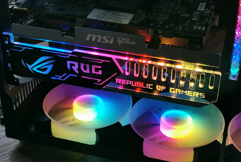 Giá Đỡ VGA Coolmoon Led RGB Độ Dài 25cm