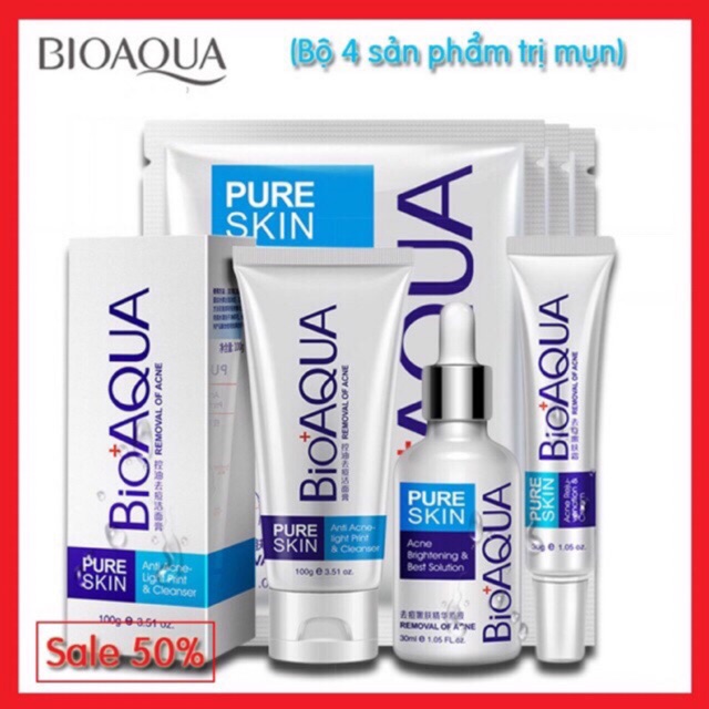 Combo Bộ  Mụn Thần Thánh Bioaqua