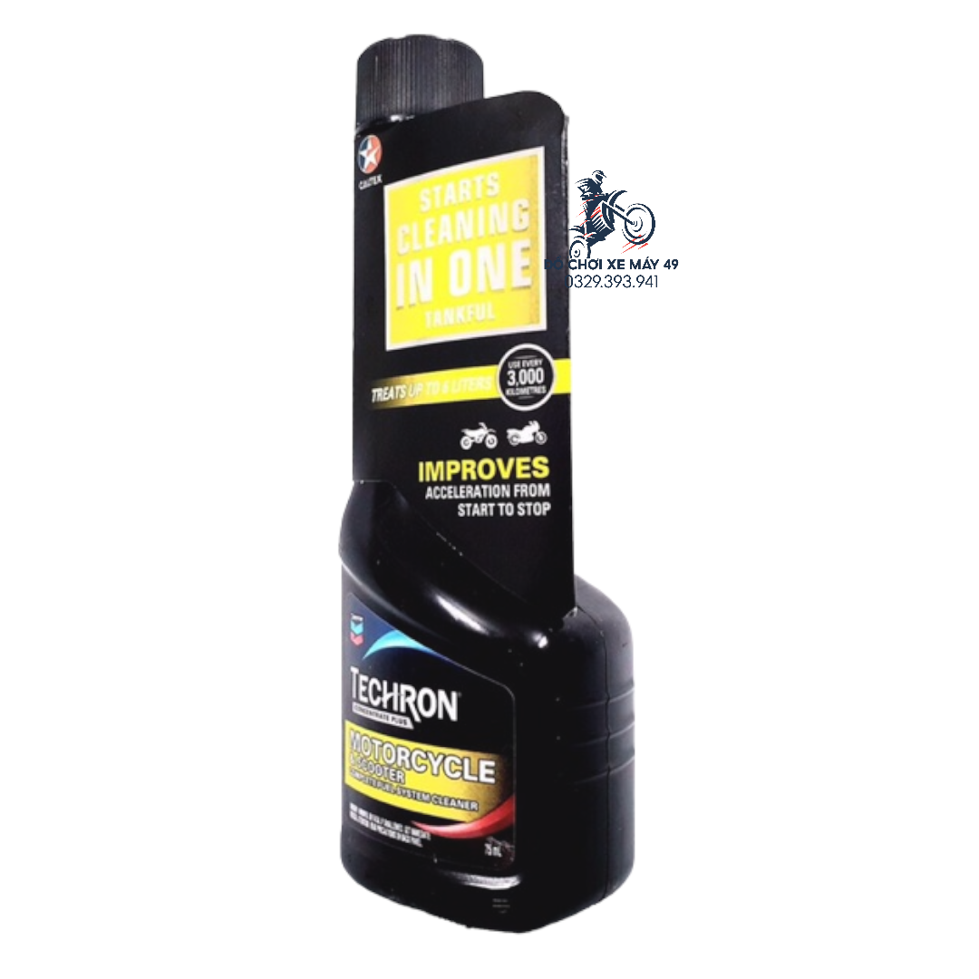Dung dịch vệ sinh buồng đốt Caltex Techron Concentrate Plus 75ml (carbon Techron )