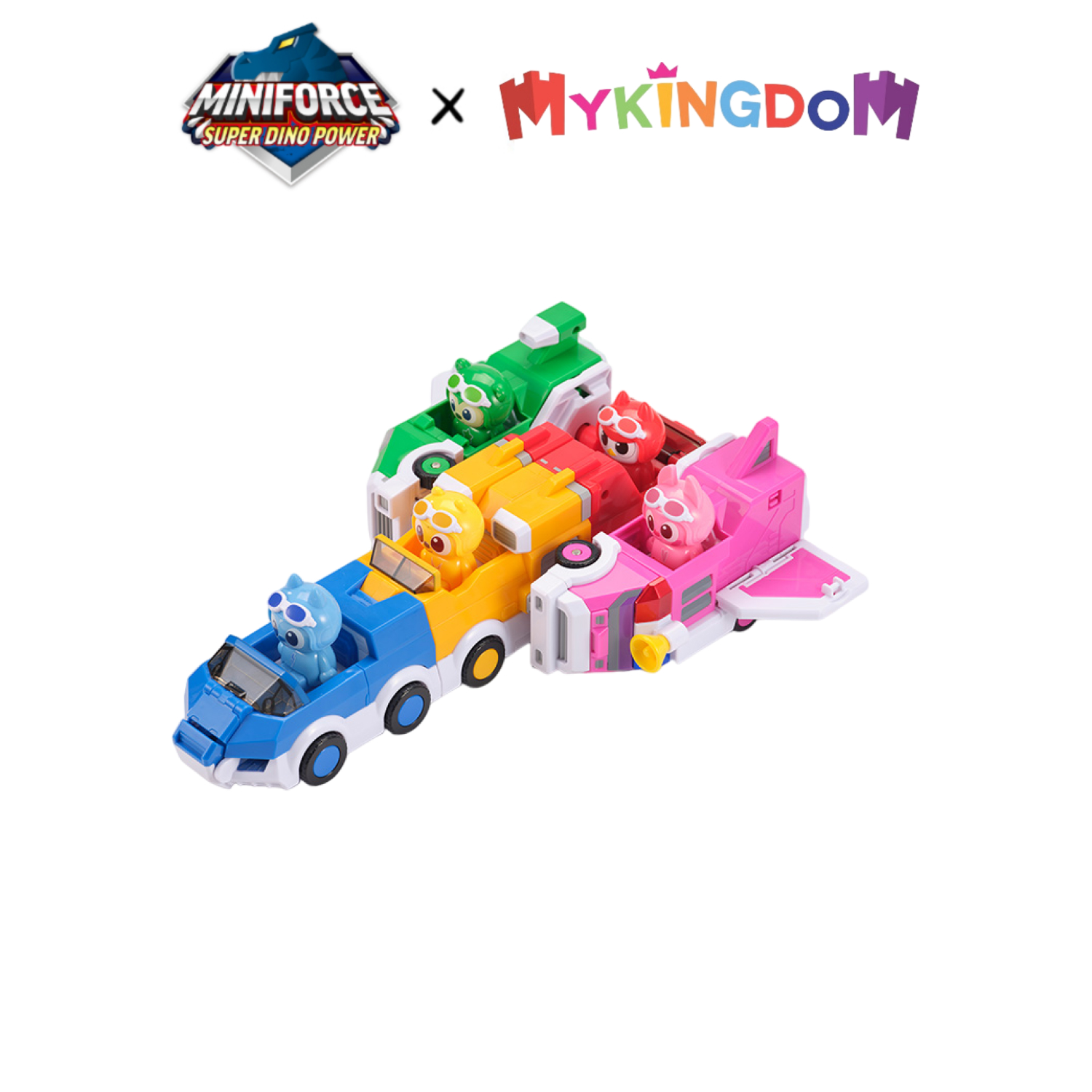 Đồ chơi robot miniforce biệt đội siêu nhân nhí - phiên bản hợp nhất siêu cấp 309019