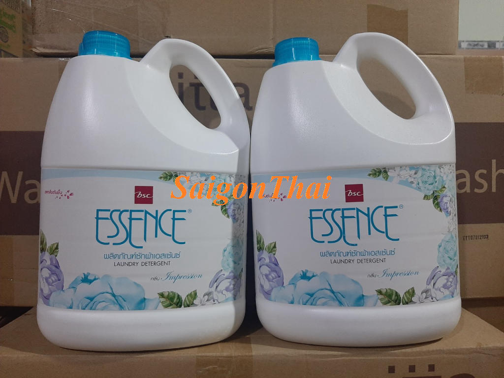 (SGT) Nước giặt Essence màu Xanh 3500 ml (can 3.5 lít)- Hàng Thái Lan