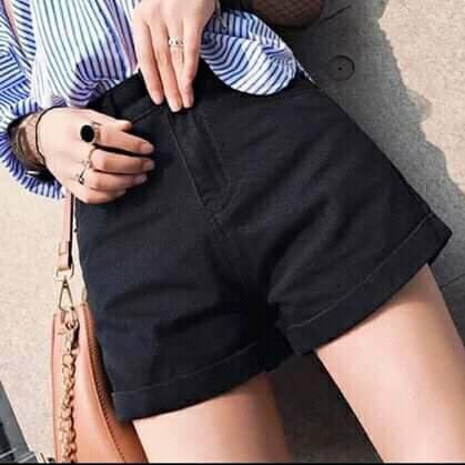 Quần short kaki trơn đơn giản