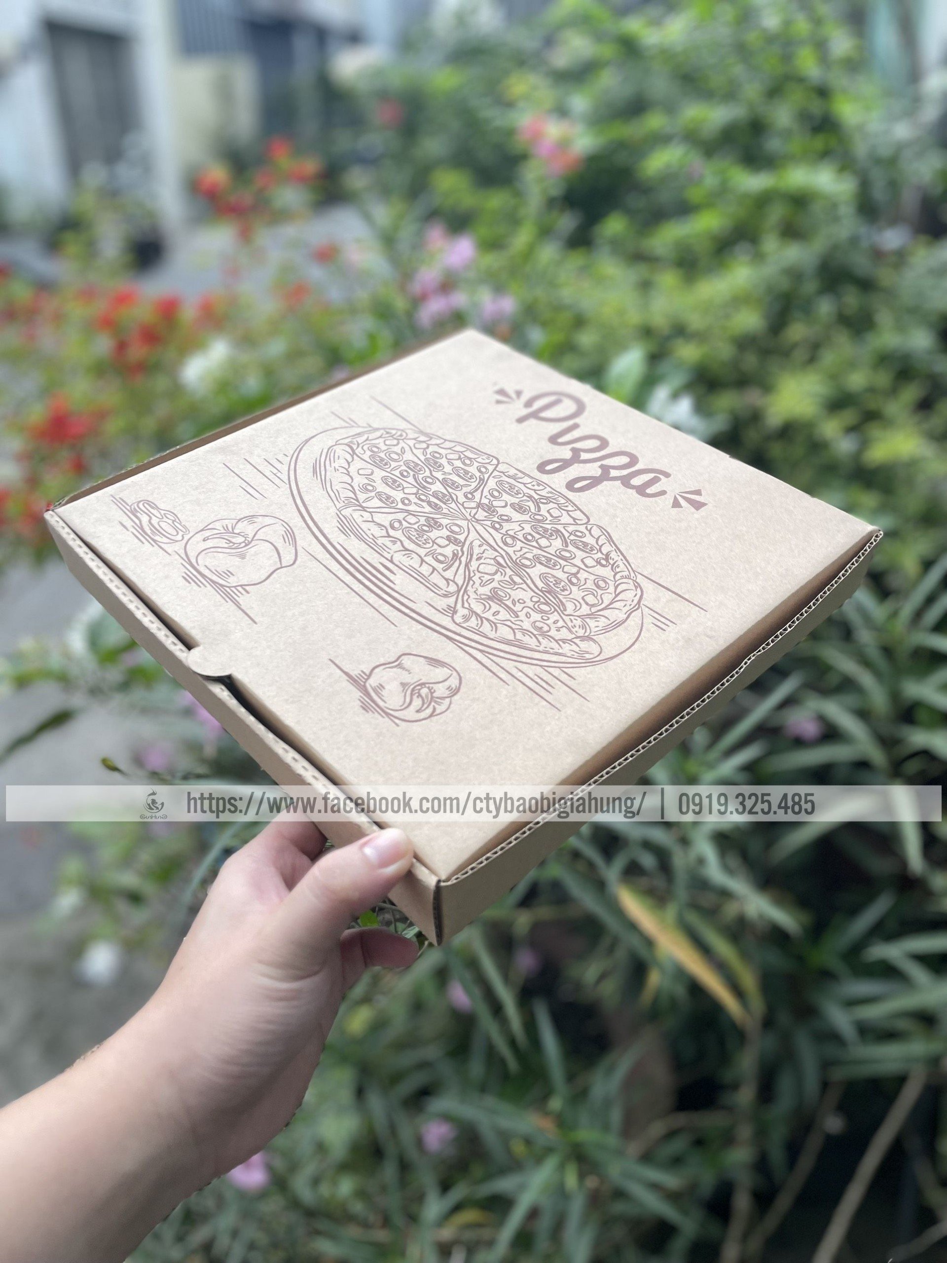 Combo 50 Hộp Pizza (28x28x4cm)