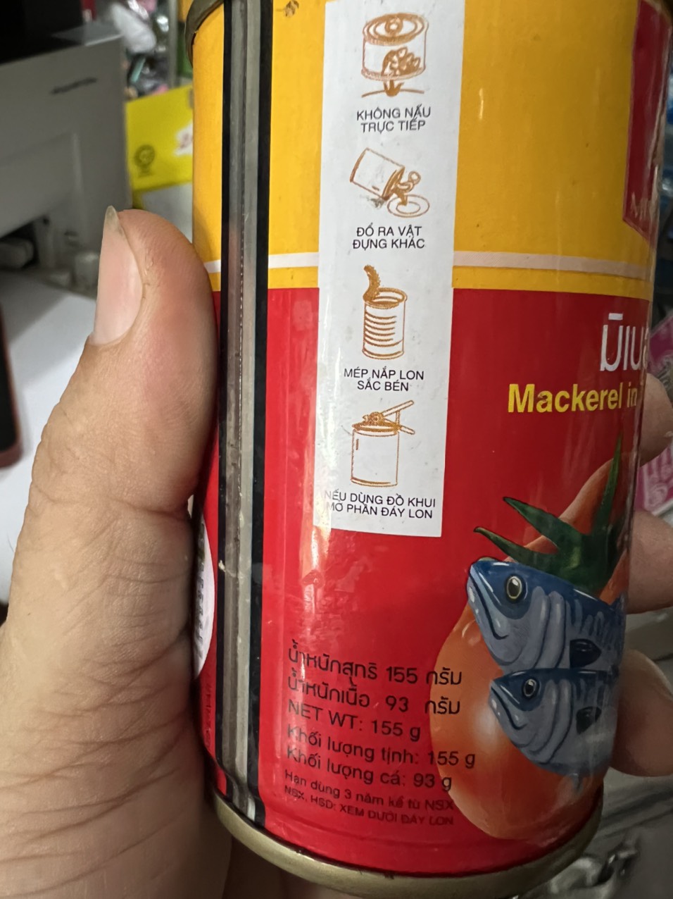 Cá Sốt Cà Minervar Thái Lan 155g - Tạp hóa Bát Muội