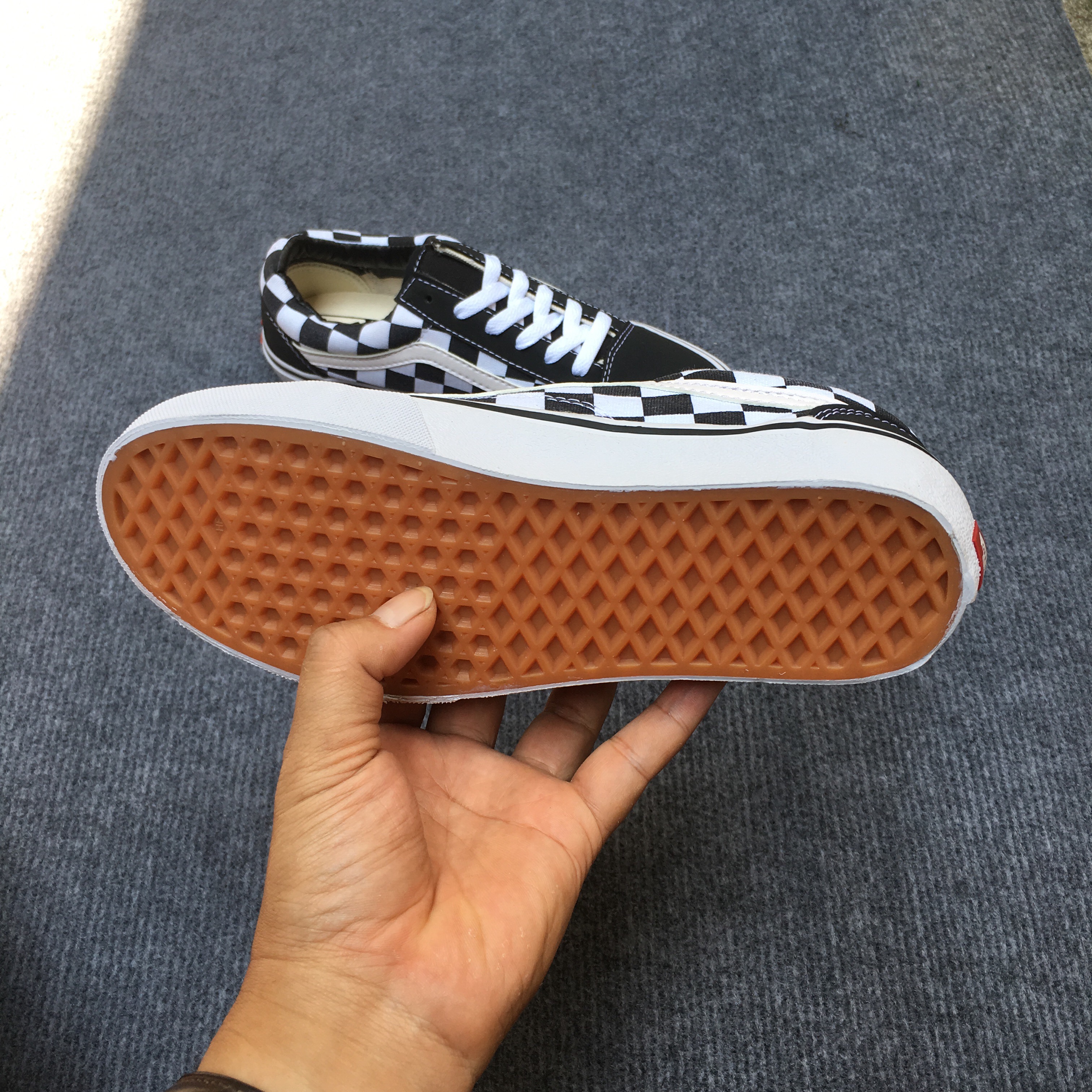 [TẶNG HỘP + TẤT+LỌ TẨY ] GIẦY THỂ THAO NAM NỮ VANS OLD SKOOL CARO